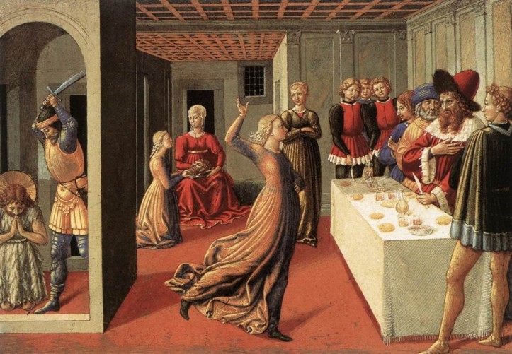 Benozzo Gozzoli, "La danza di Salomè" (1462), National Gallery, Collezione Kress, Washington.